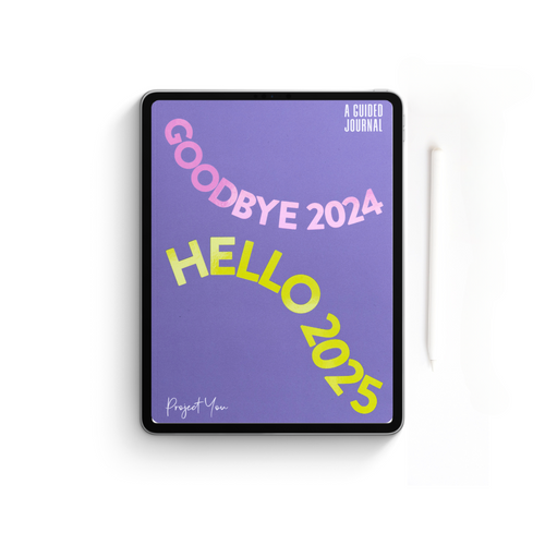 Goodbye 2024, Hello 2025 - iPad/Tablet (to use with a digital pen)