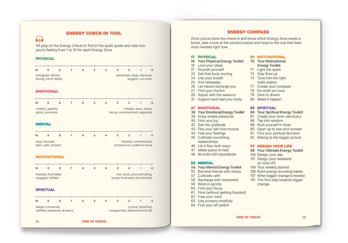 Time to Thrive - Journal + Audio Guide
