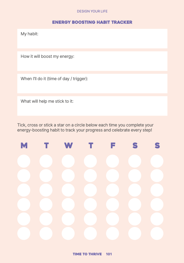Time to Thrive - digital journal + audio guide