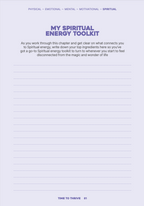 Time to Thrive - digital journal + audio guide