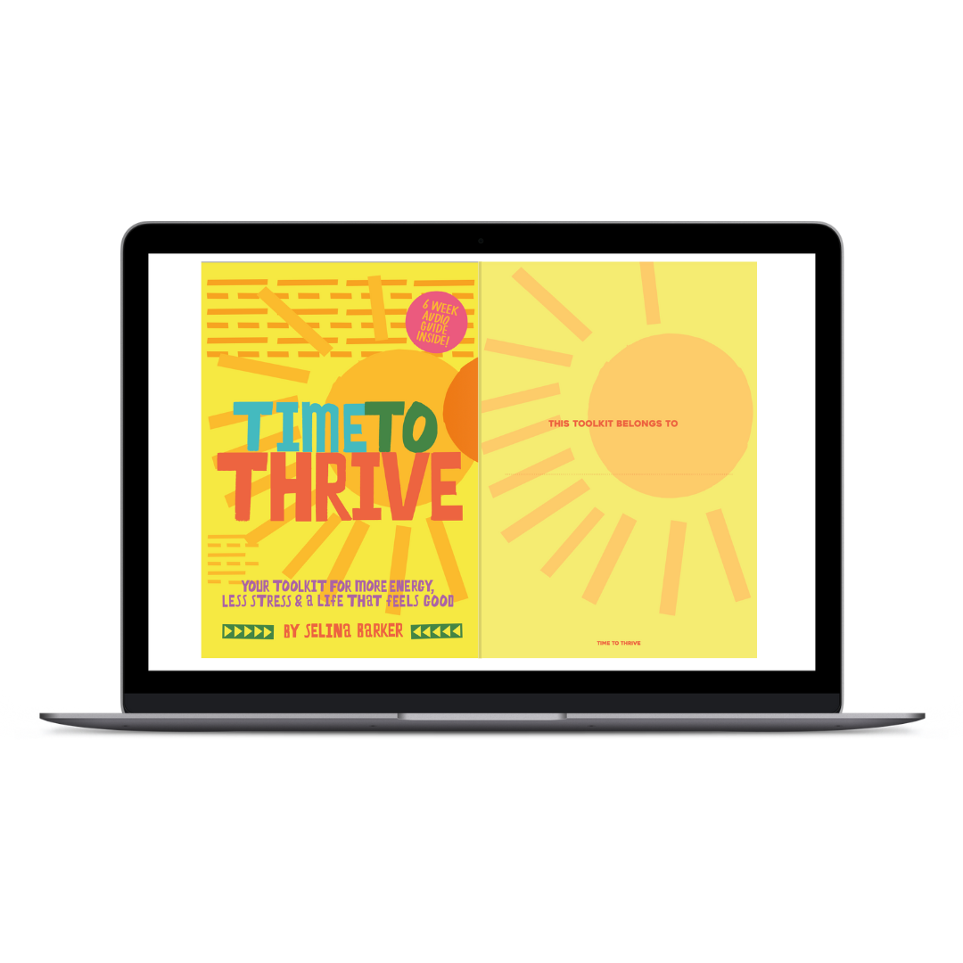 Time to Thrive - digital fillable PDF