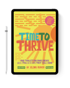 Time to Thrive - digital journal + audio guide